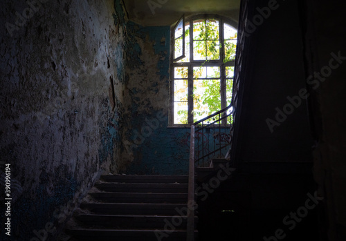 The old abandoned room of a building  Lost Place