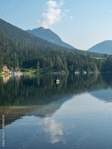 Lake Hintersee in Bavaria, Germany