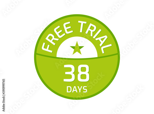 38 Days Free Trial logo, 38 Day Free trial image