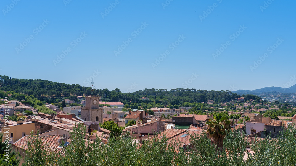 traditional village in the Provence of France, French riviera