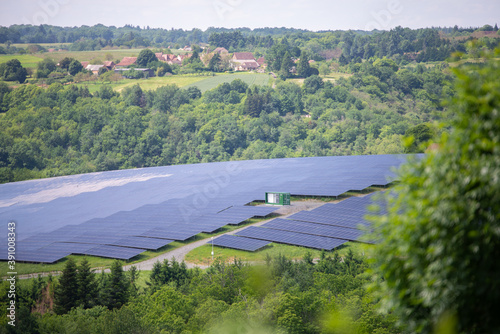Принти на полотні FRA - FIELDS OF PHOTOVOLTAIC PANELS