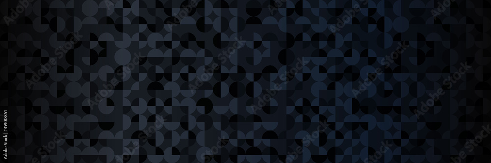 Dark black background abstract geometric pattern. Dark mode concept Dark black background abstract geometric pattern. Dark mode concept