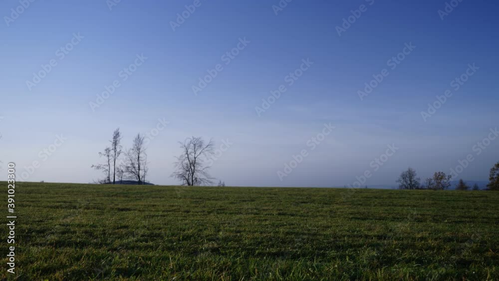 Sky and grassland panorama in the wittgenstein area Sky and grassland panorama in the wittgenstein area