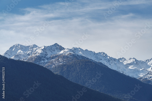 Valtellina valley mountains, Lombardy region, northern Italy © Dmytro Surkov