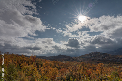 Autumn in Nedalen, Tydal, Norway