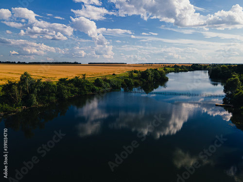 lake and sky © Сергей Клементьев