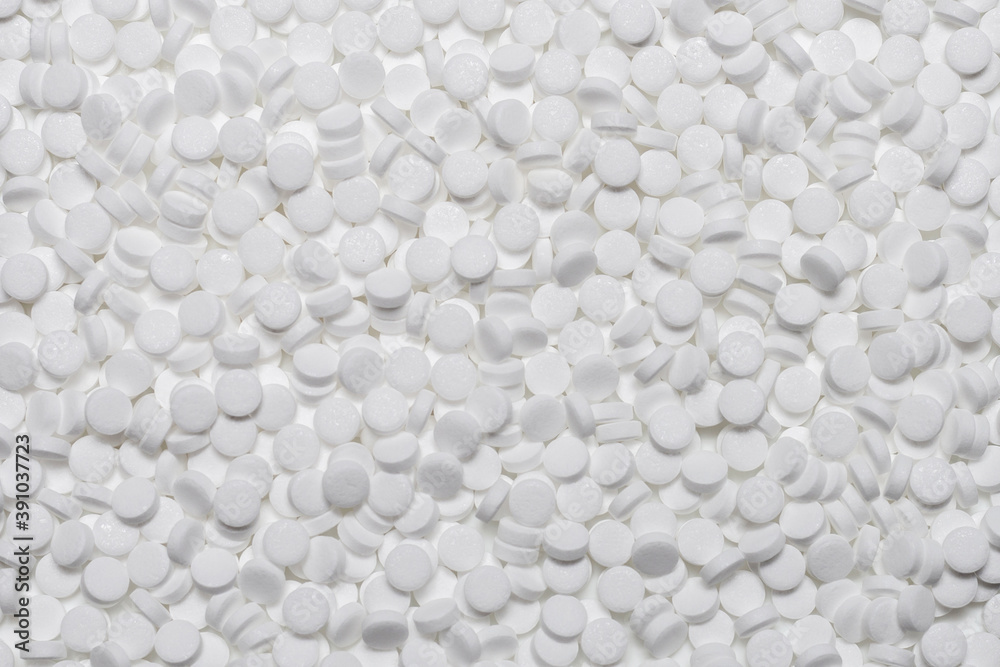 Sugar substitute pills isolated on white background. Sugar substitute pills isolated on white background.