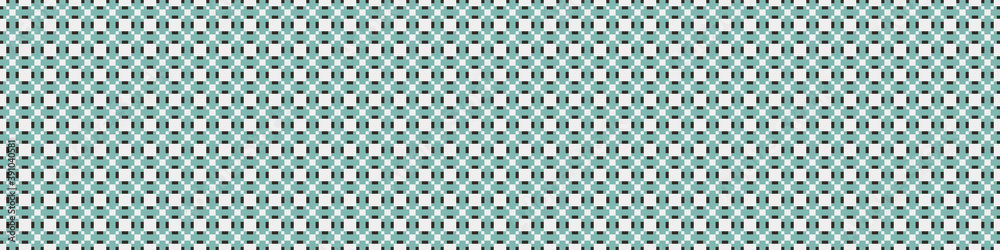 Abstract Cross Pattern Dots Logo generative computational art illustration