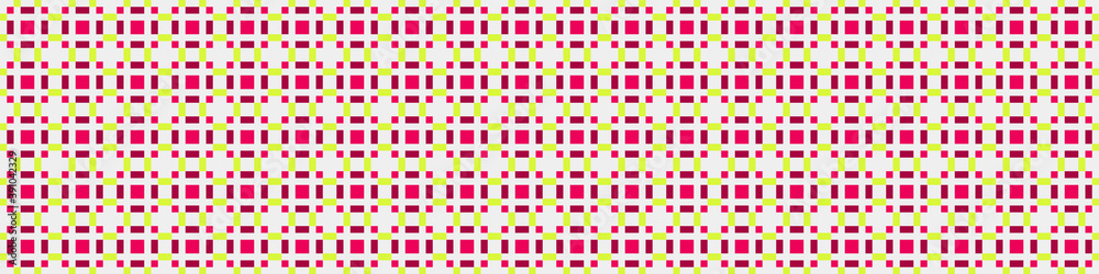 Fototapeta premium Abstract Cross Pattern Dots Logo generative computational art illustration