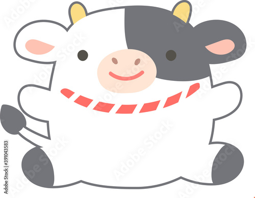 うしのぬいぐるみ
