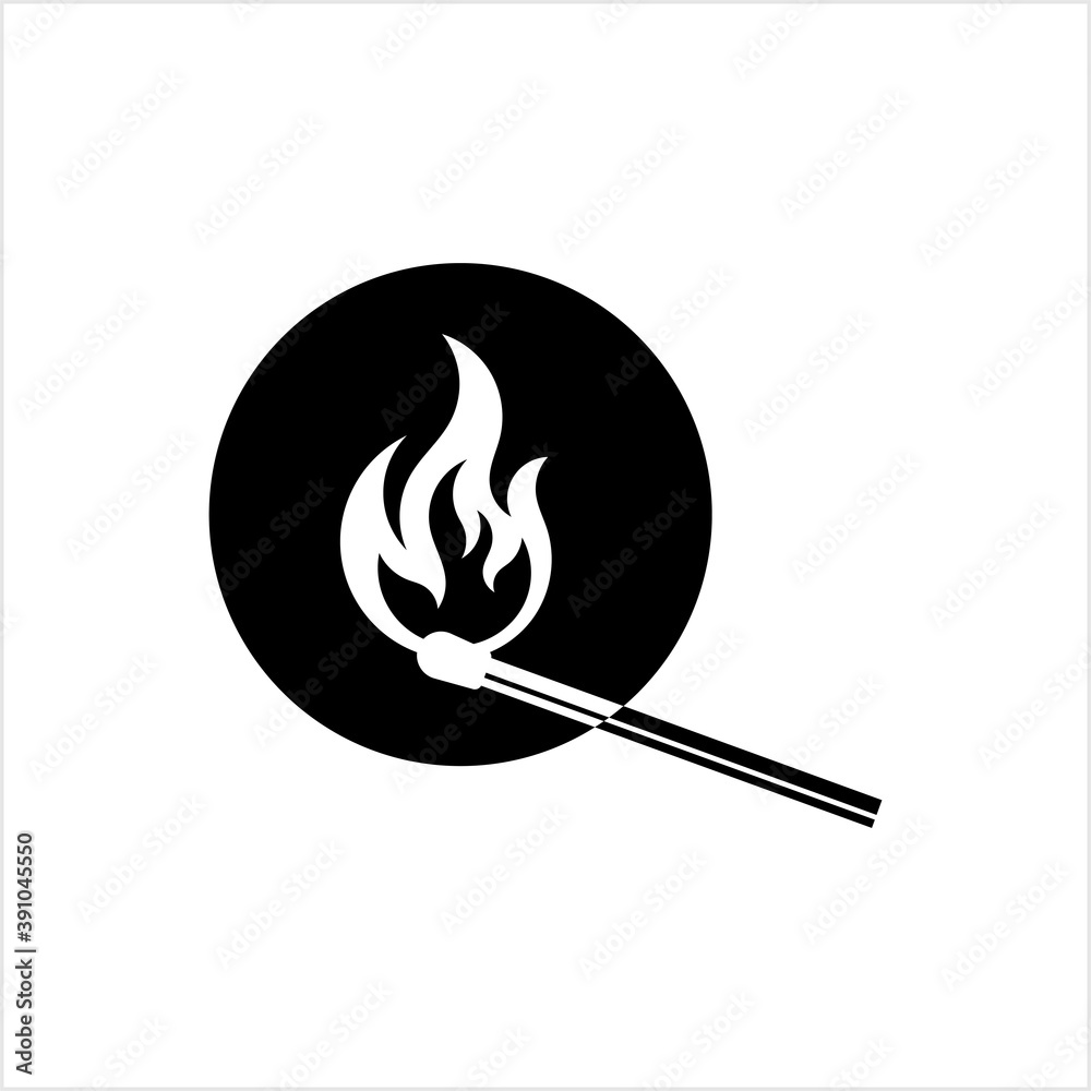 Lit Matchstick, Burning Matchstick Lit Matchstick, Burning Matchstick