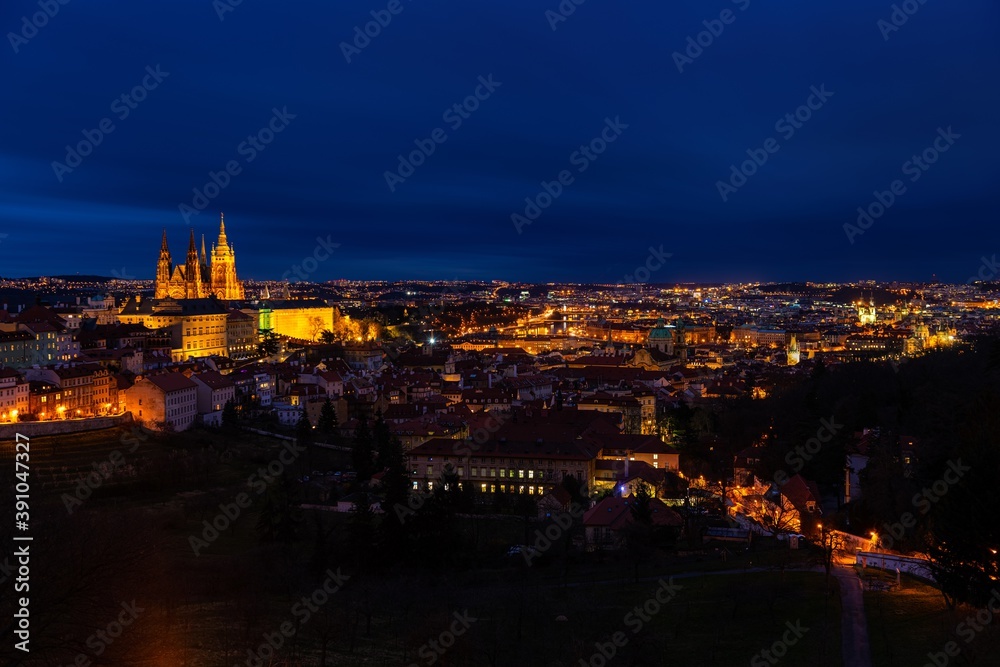 Prague skyline