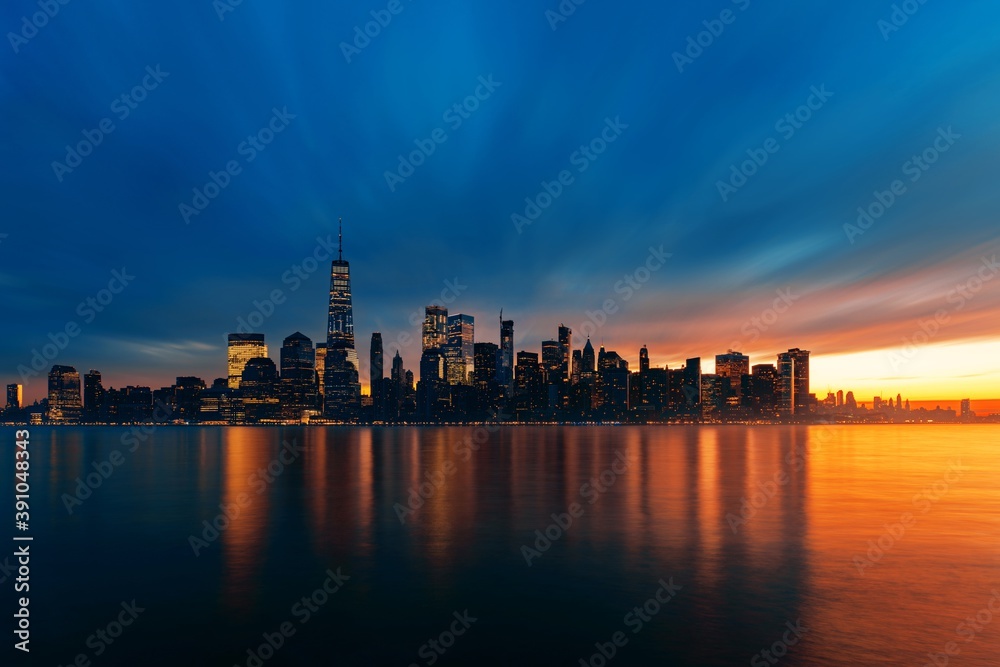 Obraz premium New York City skyline
