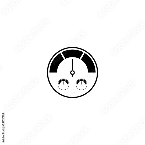 speedometer icon set vector symbol