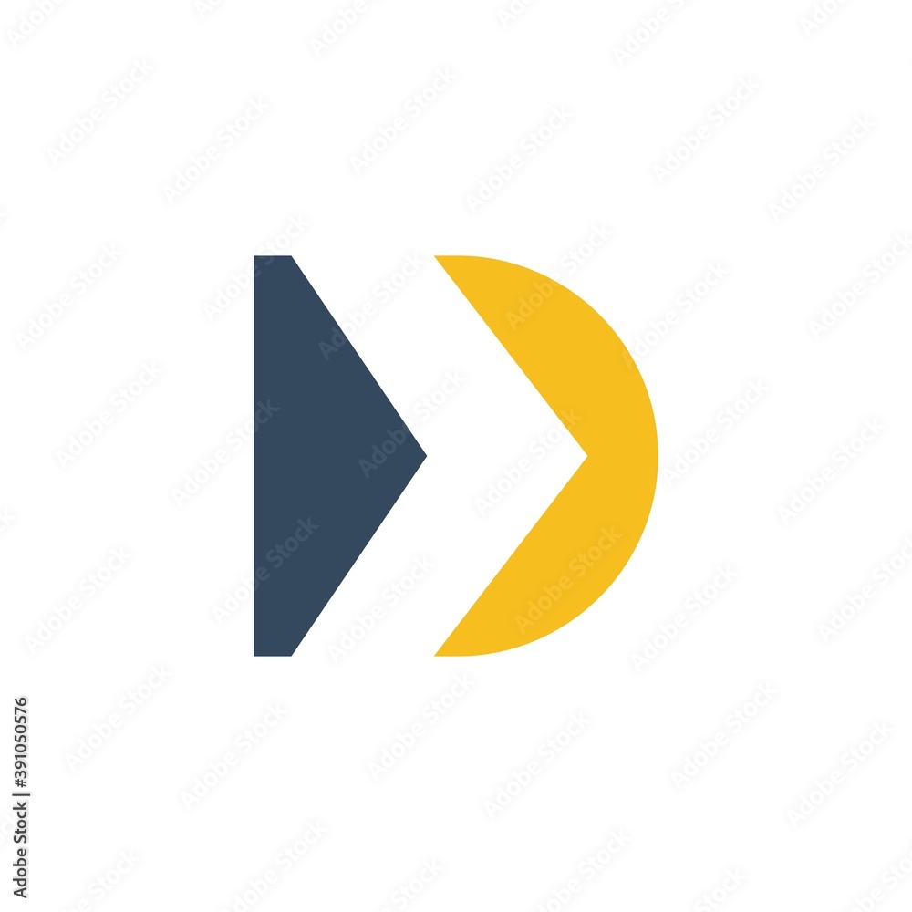D logo vector icon D logo vector icon
