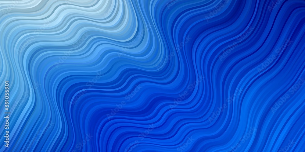 Light BLUE vector background with curves. Light BLUE vector background with curves.