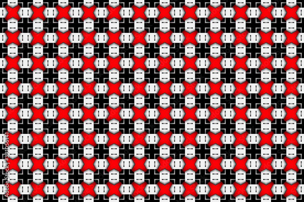 Fototapeta premium Seamless Pattern Geometric vector