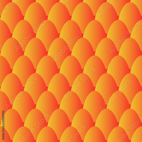 Fish scales seamless pattern. Mermaid tail background