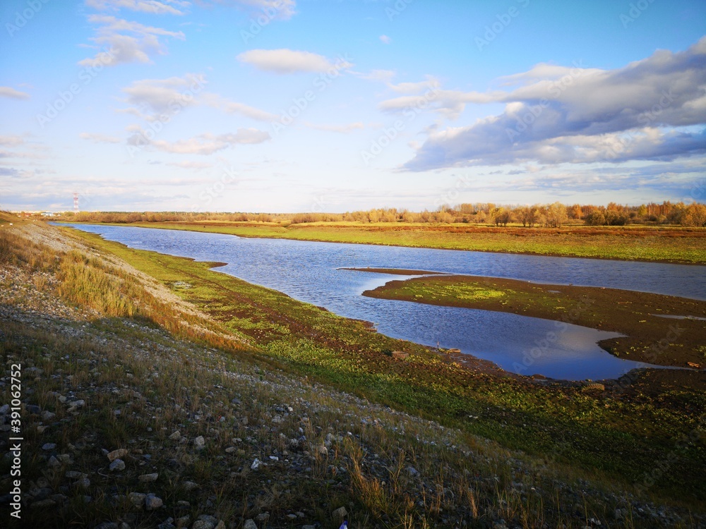 landscape with river