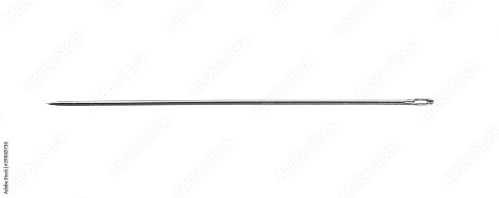Steel Needle isolated on a white background. Steel Needle isolated on a white background.