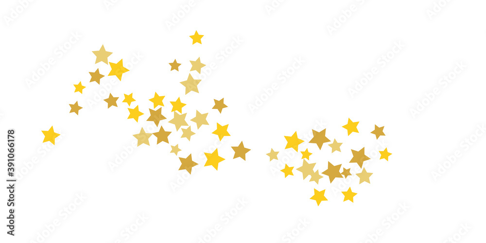 Star confetti. Star confetti.