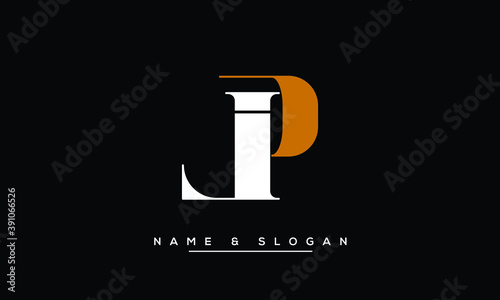 LP, PL, L, P  Abstract Letters Logo Monogram
