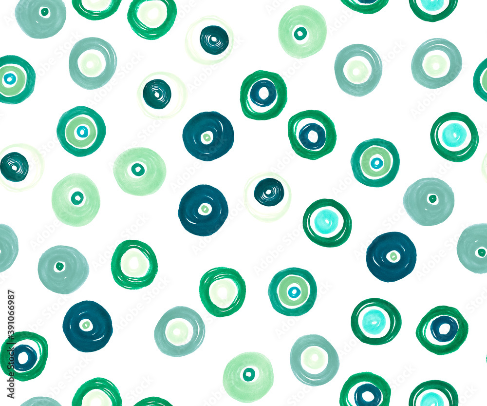 Abstract Seamless Circles. White Geometric Abstract Seamless Circles. White Geometric