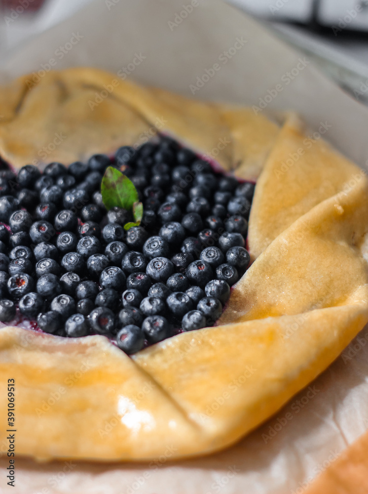 berry gallett, blueberry pie,homemade open pie, pastries for tea berry gallett, blueberry pie,homemade open pie, pastries for tea