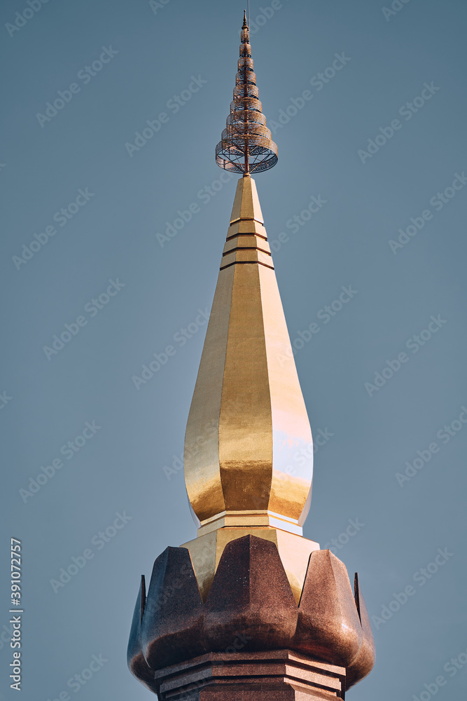 pagoda on the top in an Inthanon mountain, Chiang Mai, Thailand.