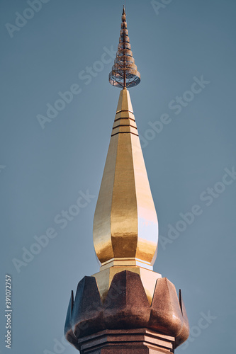 Obraz na płótnie pagoda on the top in an Inthanon mountain, Chiang Mai, Thailand. w salonie