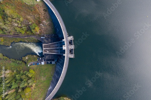 FRA - HYDROELECTRIC DAM OF SAINT ÉTIENNE CANTALES photo