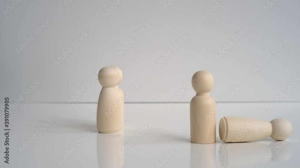 Competition and dismissal of company employees at work. Competition and dismissal of company employees at work.