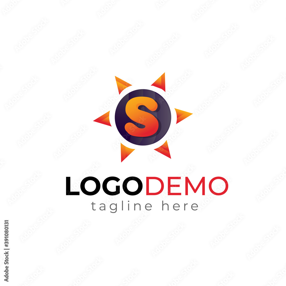 Initial Latter S and Sun Logo design vector illustration template.Sun logo icon vector. Sun logo design template. Simple logo sunshine on the trendy Design. Power energy Design template Initial Latter S and Sun Logo design vector illustration template.Sun logo icon vector. Sun logo design template. Simple logo sunshine on the trendy Design. Power energy Design template