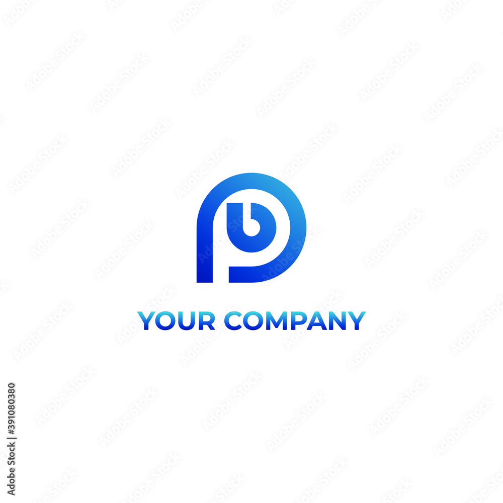 pb icon vector logo design. pb template quality logo symbol inspiration