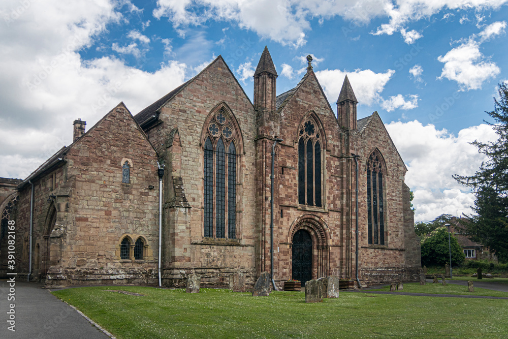 Fototapeta premium Church in Ledbury, Herefordshire, UK