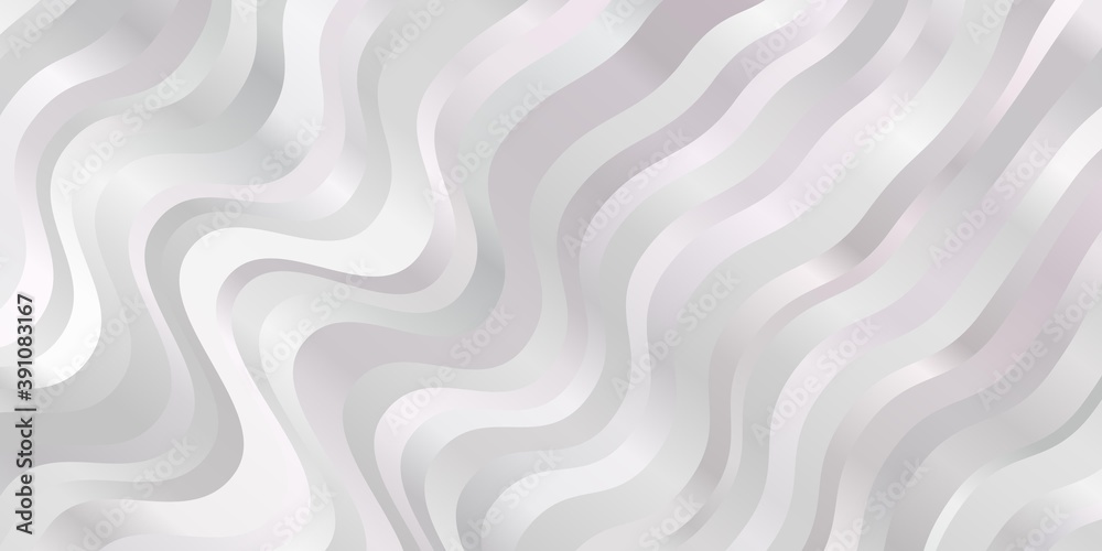 Light Pink, Yellow vector background with bent lines. Light Pink, Yellow vector background with bent lines.