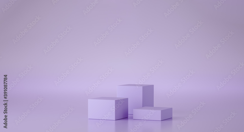 Mock up geometric shape podium for product design, 3d rendering Mock up geometric shape podium for product design, 3d rendering
