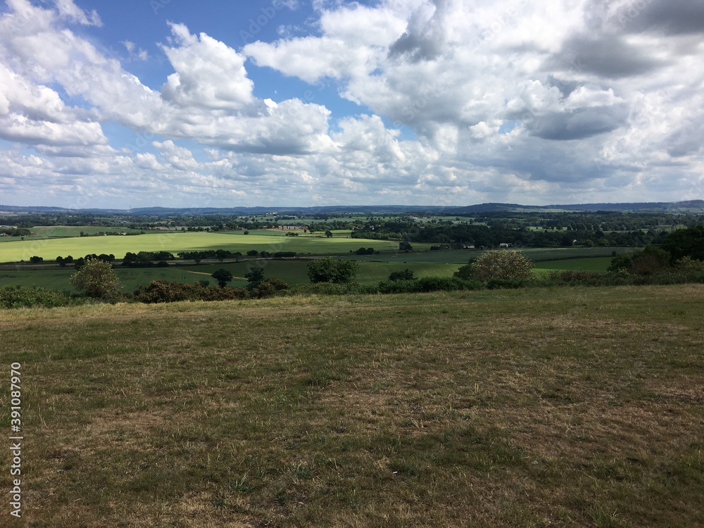 The Shropshire Countryside from Lyth Hill near Shrewsbury The Shropshire Countryside from Lyth Hill near Shrewsbury