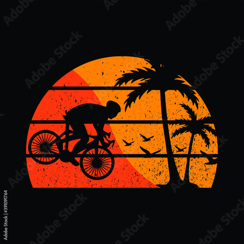 bike on the beach