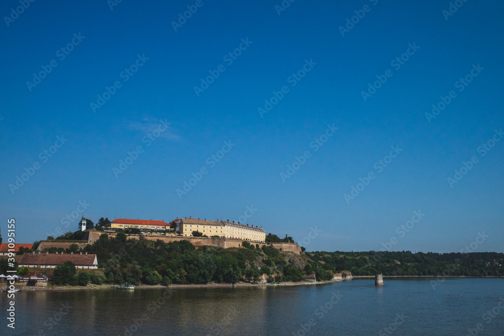Petrovaradin Fortress by Danube River, Novi Sad, Serbia
