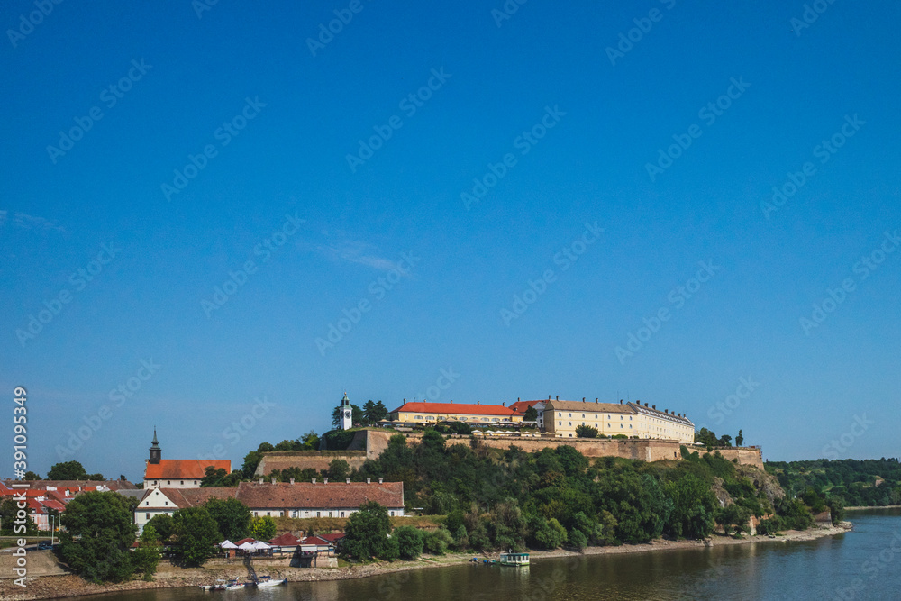 Petrovaradin Fortress by Danube River, Novi Sad, Serbia Petrovaradin Fortress by Danube River, Novi Sad, Serbia