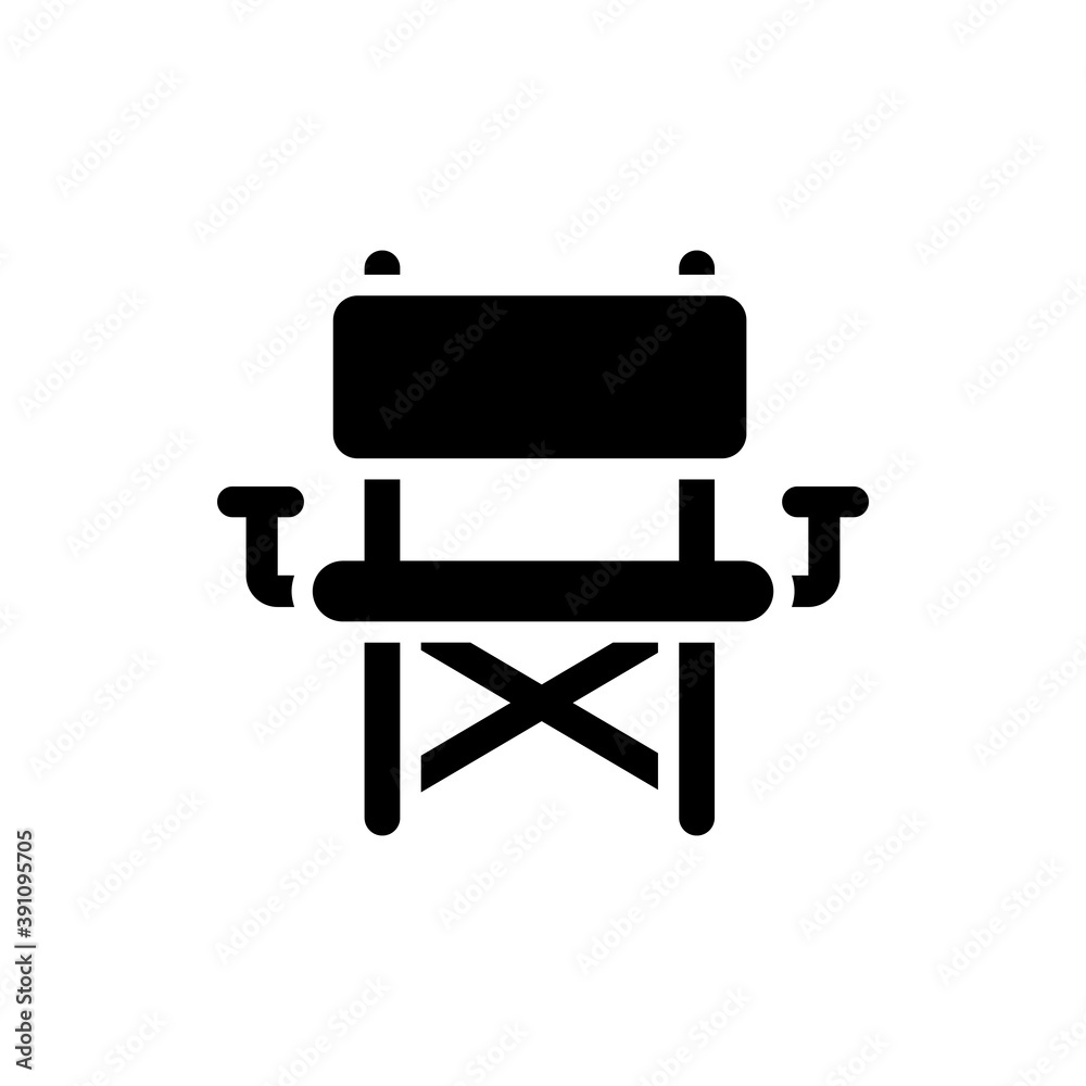 Chair Solid Style Icon. Eps 10 File Chair Solid Style Icon. Eps 10 File