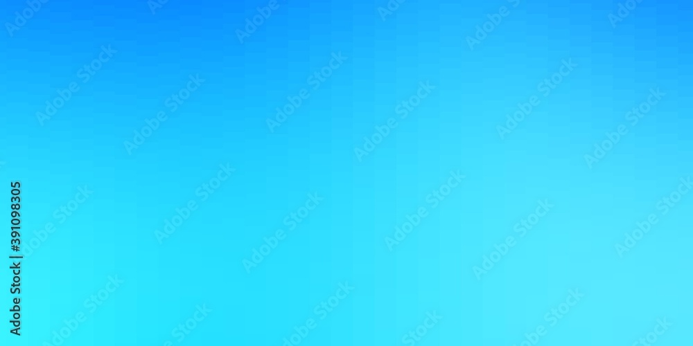 Light BLUE vector pattern in square style. Light BLUE vector pattern in square style.