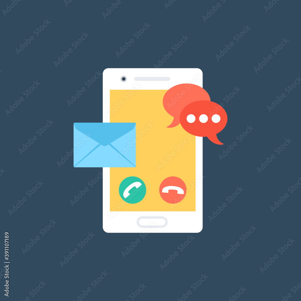 Social media concept. Flat design vector illustration
Social media concept. Flat design vector illustration