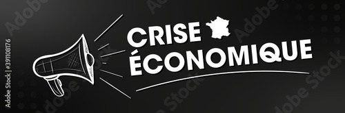Crise économique - Bannière