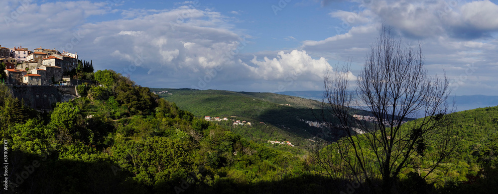 Labin, - Albona-, peninsula de Istria, Croacia, europa