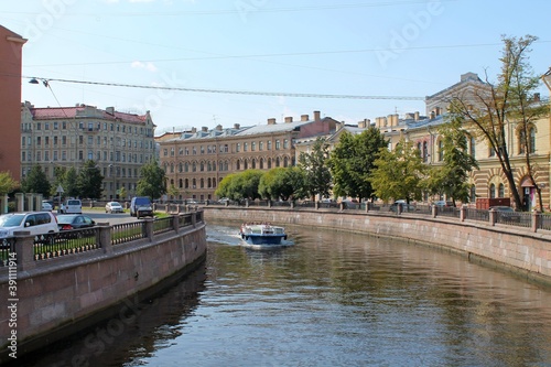 Canals of St. Petersburg. Griboyedov Canal.
