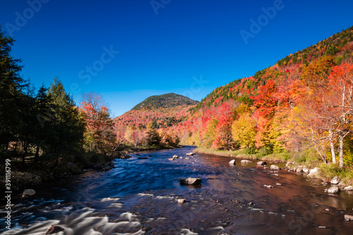 Ausable river near High falls gorge