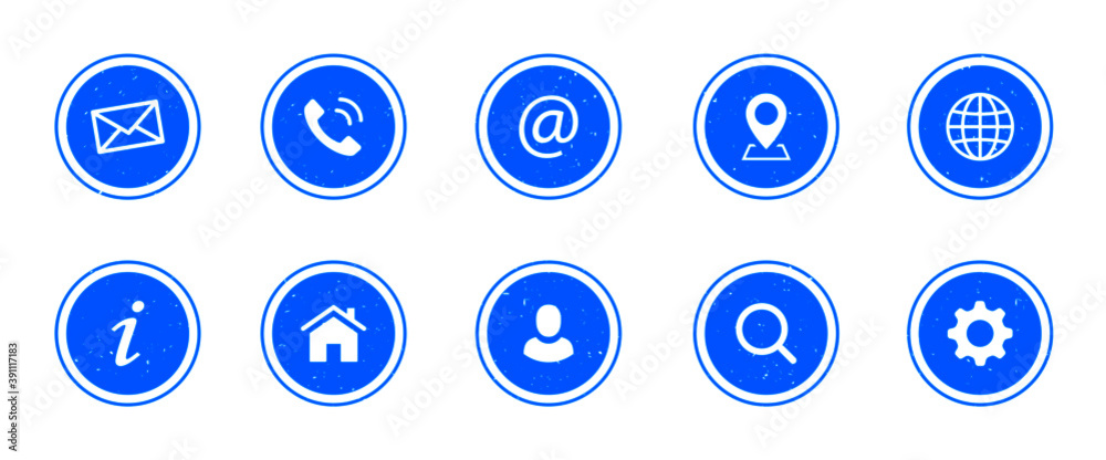 Contact Icons Web Communication Contact Icons Web Communication