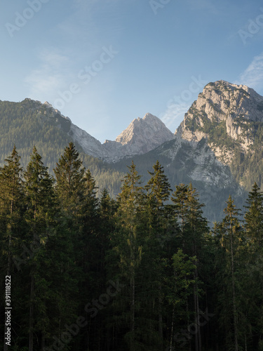 Lake Hintersee in Bavaria, Germany